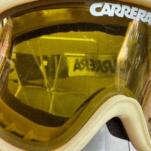 Vintage CARRERA Unisex Yellow Gold Neutral Snowboard/Ski Goggles - Picture 5 of 7